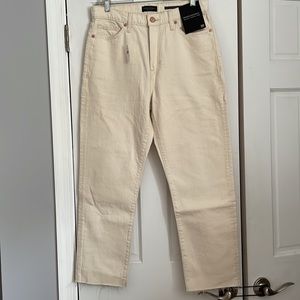 Banana Republic Premium Denim, Size 30, Cream